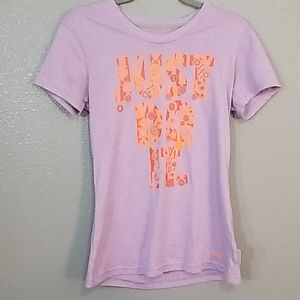 Nike Women's Small Dri-Fit SS Tee Light Purple